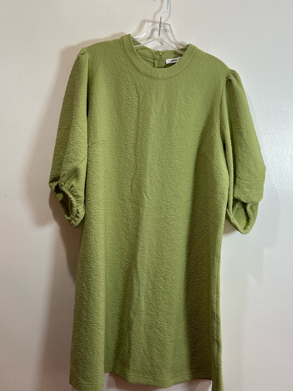 Samsoe Samsoe Junis SS Dress in Tarragon